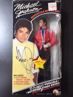 1984 Michael Jackson Autographed BEAT IT Doll SIGNED FRONT & BACK with PSA LOA