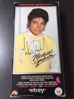 1984 Michael Jackson Autographed BEAT IT Doll SIGNED FRONT & BACK with PSA LOA