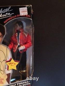 1984 Michael Jackson Autographed BEAT IT Doll SIGNED FRONT & BACK with PSA LOA