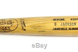 1986 Bo Jackson K. C. Royals Signed Game Used Rookie Bat Earliest Bo Bat In Hobby
