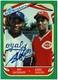 1987 Fleer Stickers Bo Jackson RC Signed Autographed Auto Baseball Card JSA COA