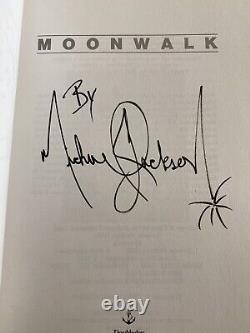 1988 MOONWALK Michael Jackson 1ST RARE AUTO PEN SIGNED HARDCOVER DUST JACKET NEW