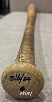 1989 Bo Jackson Signed Autographed Auto Game Used GU LVS Bat PSA 9 LOA Royals