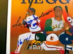 1990 Upper Deck Baseball Heroes Reggie Jackson Signed AUTO #1617/2500 Card #9