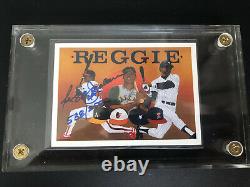 1990 Upper Deck Heroes Reggie Jackson Auto Card #538/2500 Possible Mint PSA 10