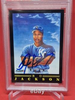 1991 Fleer Pro-Visons Bo Jackson Signed PSA Football Auto Baseball Autograph