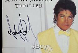1997 MICHAEL JACKSON signed 12 Thriller single EP autographed after Beatles LOA