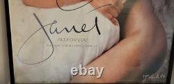 2001 JANET JACKSON Signed/Autograph/Auto 12x18 Music Promo Photo All For You