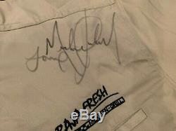2002 Baja Fresh Michael Jackson King Of Pop Signed''love'' Work Shirt Jsa Auth