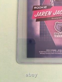 2018-19 Jaren Jackson Jr. Revolution Rookie Refractor Auto Hard Signed! Hot