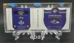 2018 Limited LAMAR JACKSON RC RPA Auto /55 4 Color Patch Ravens