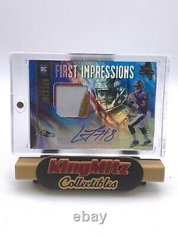 2018 Panini Illusions Lamar Jackson First Impressions Rookie Patch Auto /75 RPA