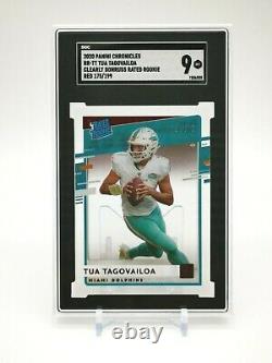 2020 Tua Tagovailoa Clearly Don Russ RR-JH Rated Rookie 175/199 SGC 9 MINT