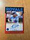 2021 Topps Update Bo Jackson Red 1986 On Card Auto #d 01/25 ROYALS