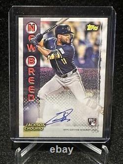 2024 Topps Archives 1999 New Breed Auto Jackson Chourio (#99NBA-JC) Brewers RC