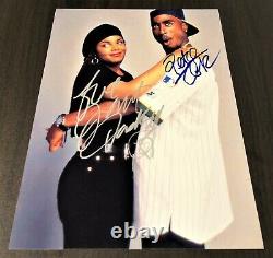 2Pac Tupac Shakur & Janet Jackson Signed Certified Photo Autograph Signature