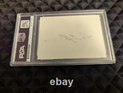 50 Cent Curtis Jackson Cut PSA/DNA Signed Auto Autographed