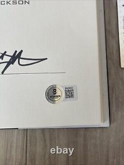 50 Cent Signed Autographed Hustle Harder Book RAP RARE Jackson BECKETT QR COA