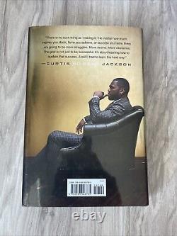 50 Cent Signed Autographed Hustle Harder Book RAP RARE Jackson BECKETT QR COA