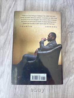 50 Cent Signed Autographed Hustle Harder Book RAP RARE Jackson BECKETT QR COA 1