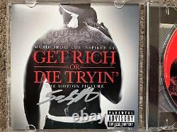 50 Cent Signed Get Rich Or Die Tryin CD Curtis Jackson Autographed G Unit