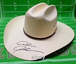 ALAN JACKSON Autographed Signed Authentic Natural Stetson Cowboy HatJSA CERT