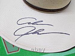 ALAN JACKSON Autographed Signed Authentic Natural Stetson Cowboy HatJSA CERT