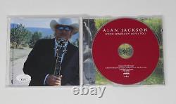 ALAN JACKSON Signed Autograph Auto When Somebody Loves You CD JSA