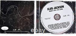 ALAN JACKSON Signed Autograph CD Where Have You Gone JSA COA