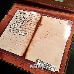 ANDREW JACKSON Autograph Letter Signed AS PRESIDENT Antique Leather Portfolio