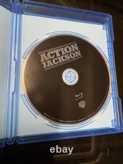 Action Jackson Blu Ray SIGNED Autograph By Carl Weathers