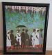 African American Ida Jackson signed The Funeral Procession Framed 1983 No. 606