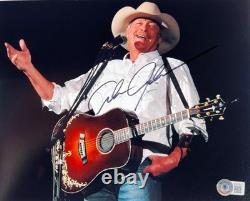Alan Jackson Autographed Signed COUNTRY MUSIC Legend Live 8x10 Photo Beckett BAS