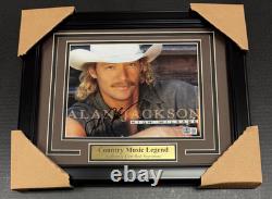 Alan Jackson Country Music Autographed Signed 8x10 Photo Framed Bas Beckett Hol