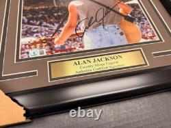 Alan Jackson Country Music Autographed Signed 8x10 Photo Framed Bas Beckett Hol