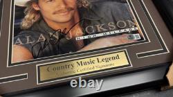 Alan Jackson Country Music Autographed Signed 8x10 Photo Framed Bas Beckett Hol