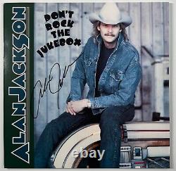 Alan Jackson JSA Autograph Signed Album Vinyl Record Don't Rock The Jukebox