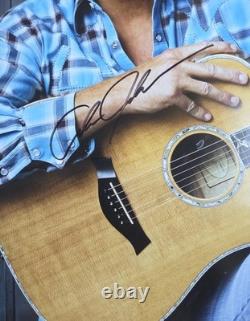 Alan Jackson Poster Autographed Beckett Bas Coa Signed Country Present Gift