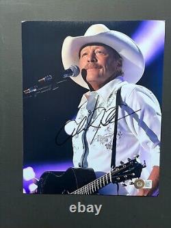 Alan Jackson Rare! Autographed signed country legend 8x10 photo Beckett BAS coa