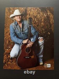 Alan Jackson Rare! Autographed signed country legend 8x10 photo Beckett BAS coa