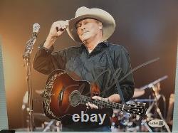 Alan Jackson Rare! Autographed signed country legend 8x10 photo JSA C131631 coa