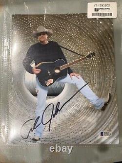 Alan Jackson Signed 8x10 Photo Autograph BECKETT COA