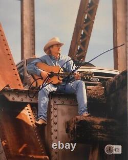 Alan Jackson Signed 8x10 Photo Autograph Country Music Legend BAS COA