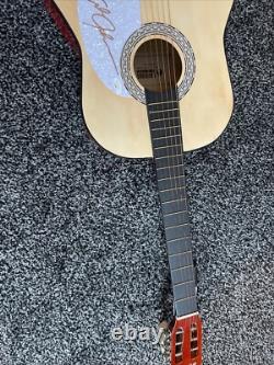 Alan Jackson Signed Acoustic Guitar Country Autographed Jsa Coa Singer