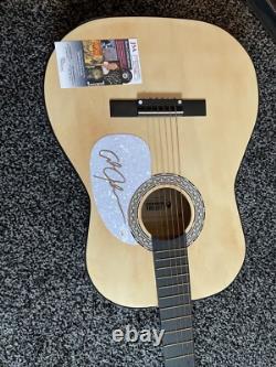 Alan Jackson Signed Acoustic Guitar Country Autographed Jsa Coa Singer