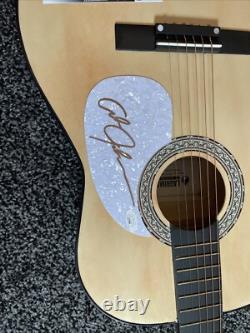 Alan Jackson Signed Acoustic Guitar Country Autographed Jsa Coa Singer