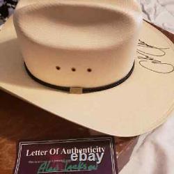 Alan Jackson Signed Autograph Cowboy Hat
