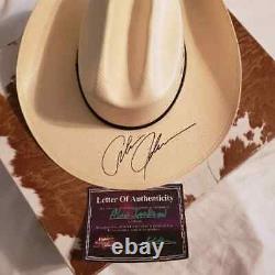 Alan Jackson Signed Autograph Cowboy Hat