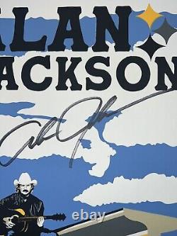 Alan Jackson Signed Autographed 18X24 Poster 2022 Pittsburgh, PA JSA COA