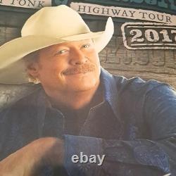 Alan Jackson Signed Autographed Concert Poster Honky Tonk Highway Tour 2017